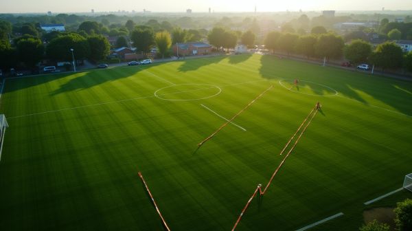 Comprendre la largeur d'un terrain de football et ses influences